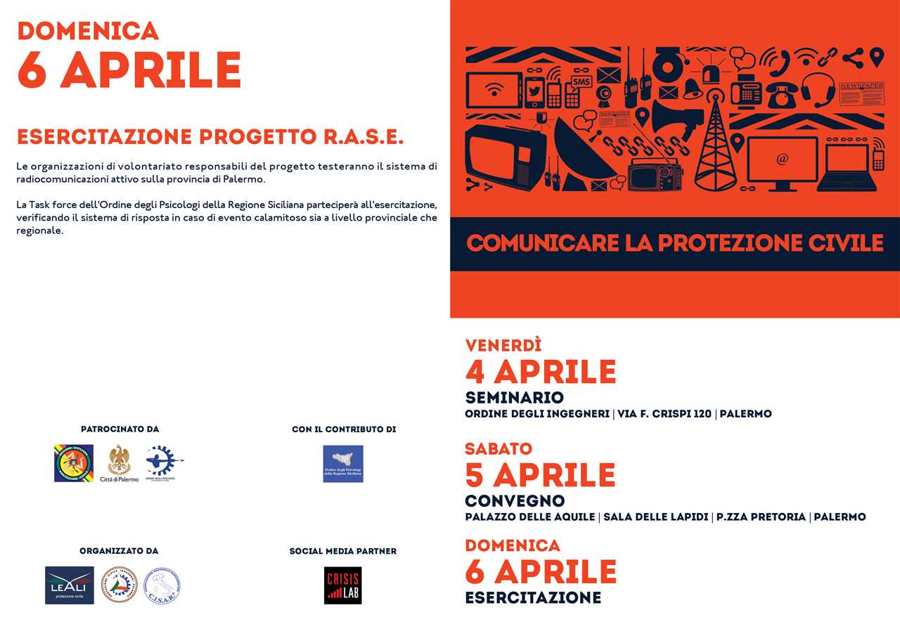 Comunicare la Protezione Civile Comunicare la Protezione Civile